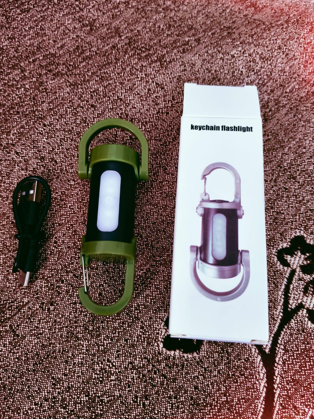 Rechargeable Keychain Flashlights, Lumens EDC Mini Flashlights